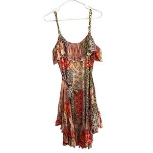 Abel the Label Gypsiana Athena Patchwork Dress Floral Boho G23